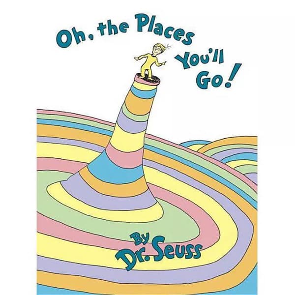 Dr. Seuss Oh the Place You''ll Go Book - image 