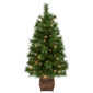 Puleo International 2pc. Pre-Lit Wyoming Pine Christmas Trees - image 1