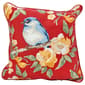 Jordan Manufacturing Floral Bird Pillow - image 1