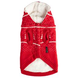Snowflake Tree Hooded Pet Jacket