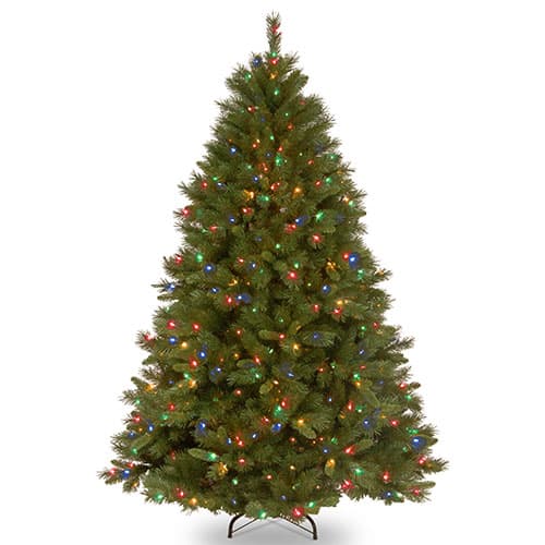 National Tree 7.5ft. Multi-Color Lit Winchester Pine Tree
