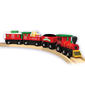 MasterPieces Lionel 18pc. Holiday Wood Toy Train Set - image 4