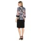 Womens R&M Richards 3/4 Sleeve Floral Jacket Dress - image 2