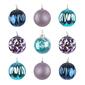 National Tree 13in. Lavender & Blue Ball Ornaments - Set of 9 - image 4