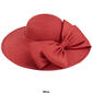 Womens Bellissima Large Bow Wide Brim Hat - image 2