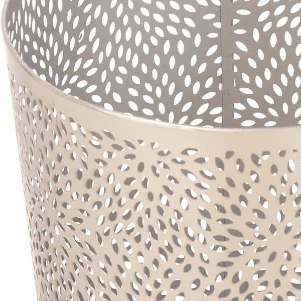 9th & Pike&#174; Glam Style Metallic Waste Basket
