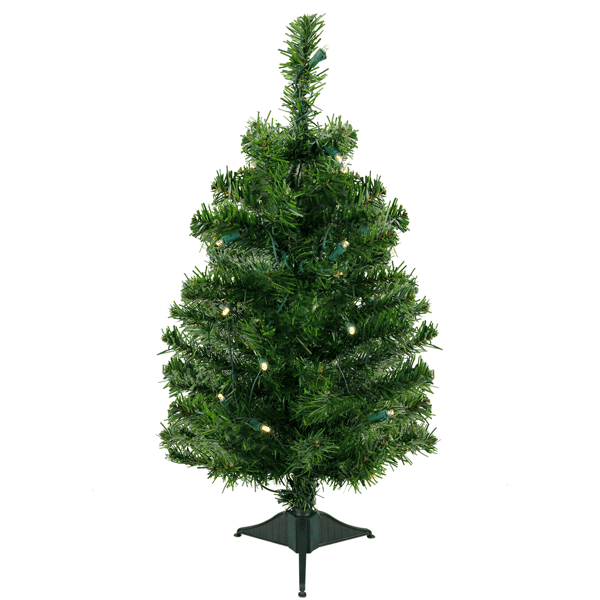 Northlight 2ft. Pre-Lit Medium Mixed Classic Pine Christmas Tree - image 
