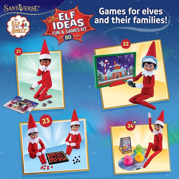 The Elf on the Shelf® The Official Elf Idea Fun & Games Kit