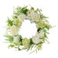 Northlight Seasonal Artificial Peony &amp; Rose Floral Spring Wreath - image 1