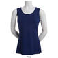 Womens Runway Ready Solid Milky Tank Top - image 4