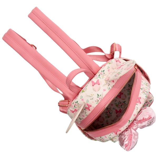 Womens Loungefly Minnie Mouse Floral Mini Backpack