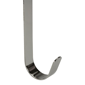 Northlight 13.5in. Shiny Silver Christmas Wreath Hanger - image 4