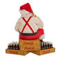 Kurt S. Adler 9in. Coca-Cola® Santa Sitting on Crates Figurine - image 4