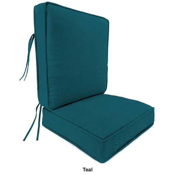 Jordan Manufacturing Solid Boxed Edge High Back Cushion