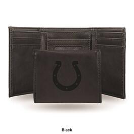 Mens NFL Indianapolis Colts Faux Leather Trifold Wallet