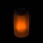 Alpine Solar Jar Glass Lantern w/ LED Dancing Flame - Set of 2 - image 4