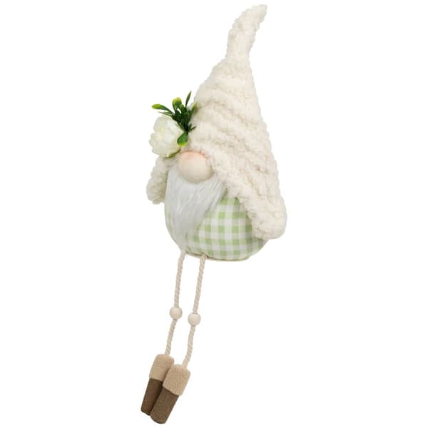 Northlight Seasonal Sitting Gnome with Dangling Legs Figurine