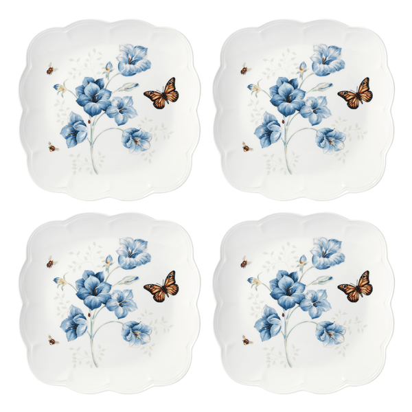 Lenox® Butterfly Meadow® Square Dinner Plates - image 