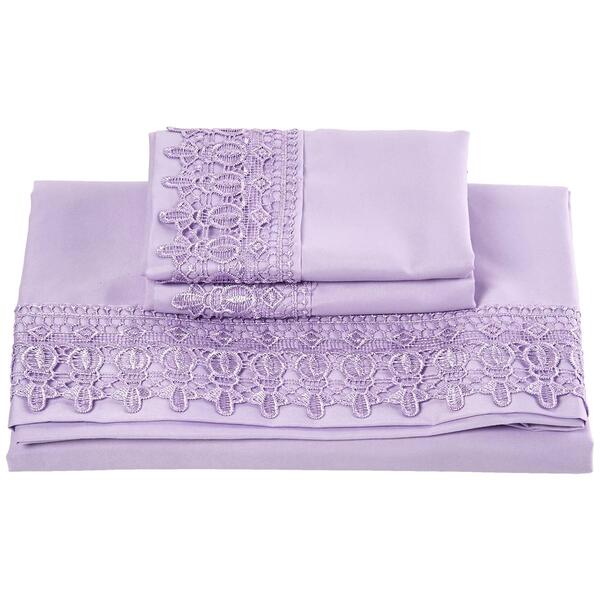 Hotel Grand 4pc. Solid Sheet Set - image 