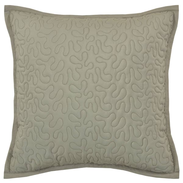 Royal Court Evergreen Square Quilted Decorative Pillow - 16x16