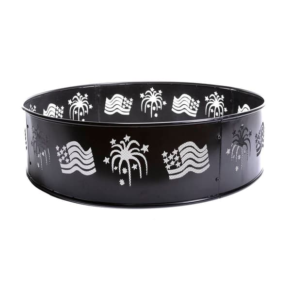 Evergreen Flags & Fireworks Fire Ring - image 