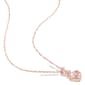 Gemstone Classics™ Diamond Heart Pendant Necklace - image 2