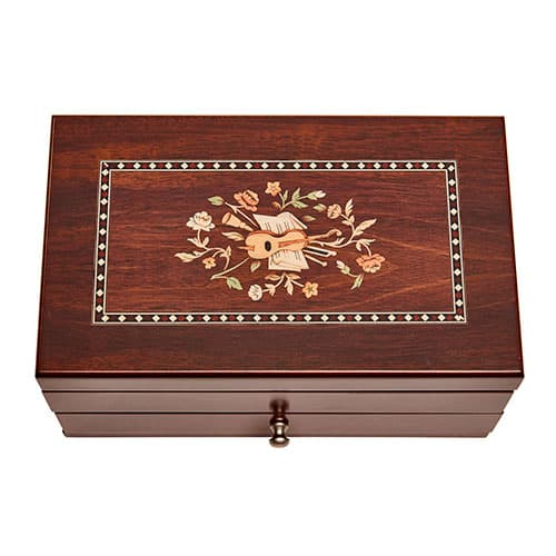 Mele & Co. Brynn Wooden Jewelry Box