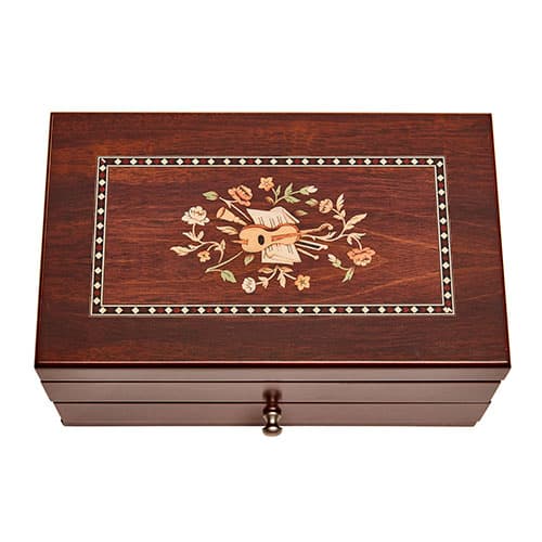 Mele & Co. Brynn Wooden Jewelry Box