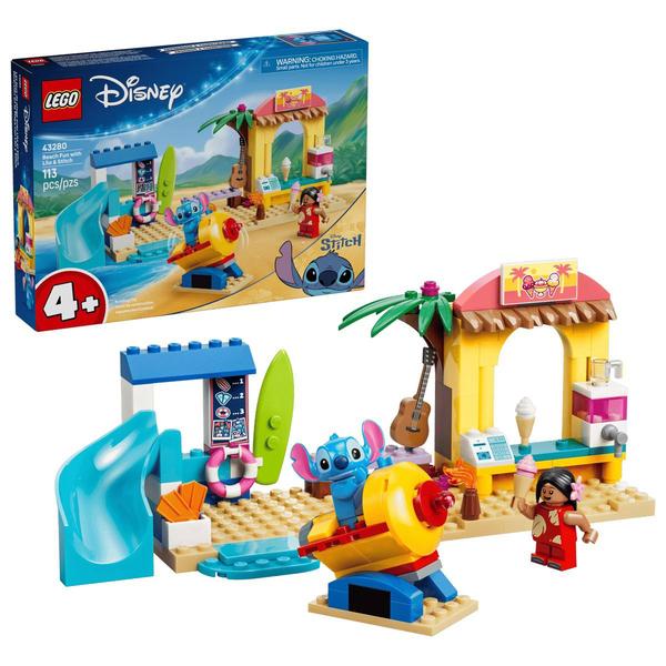 LEGO(R) Disney Beach Fun With Lilo & Stitch Building Kit - image 