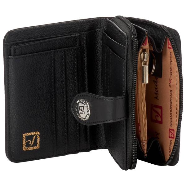 Womens Stone Mountain Nancy Small Zip Around Wallet