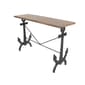 9th & Pike® Brown Coastal Metal Console Table - image 3