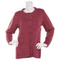Womens Hasting & Smith Long Sleeve Marled Button Front Cardigan - image 2