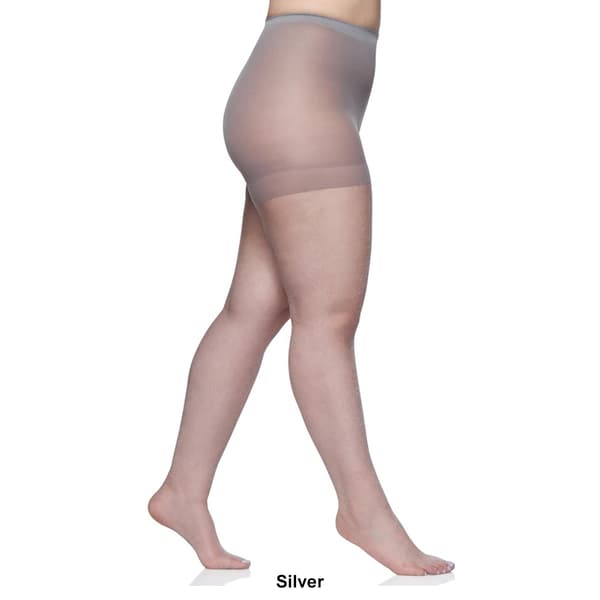 Plus Size Berkshire Queen Shimmer Pantyhose