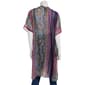 Womens Adrienne Vittadini 2pc. Stoned Kimono & Hat Set - image 3