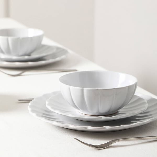 Earth & Clay Phoenix 12-Piece Stoneware Dinnerware Set