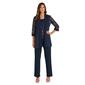 Petite R&M Richards 2pc. Soutache Jacket and Pantsuit - image 1