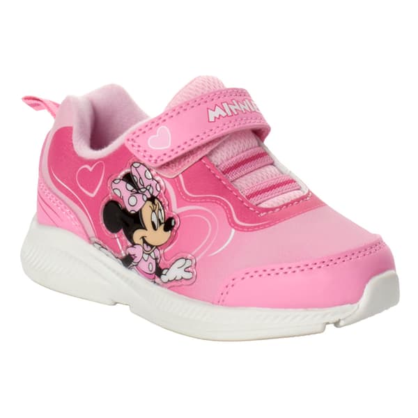 Little Girls Minnie Mouse Fashion Sneakers - image 