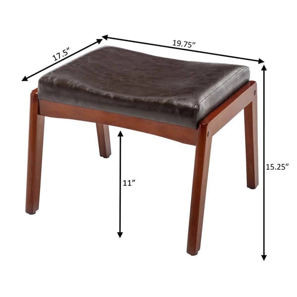 Convenience Concepts Designs4Comfort Natalie Accent Ottoman