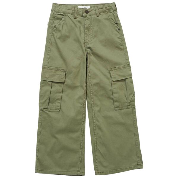 Girls &#40;7-16&#41; Jessica Simpson Nala Mid Rise Wide Leg Cargo Pants - image 