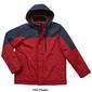 Mens Hawke & Co. Color Block Midweight Coat - image 11