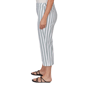 Plus Size Emaline Verde Grove I Stripe Pull On Capris - image 3