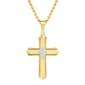 Mens Gentlemen''s Classics(tm) Lab Grown Diamond Cross Pendant - image 1