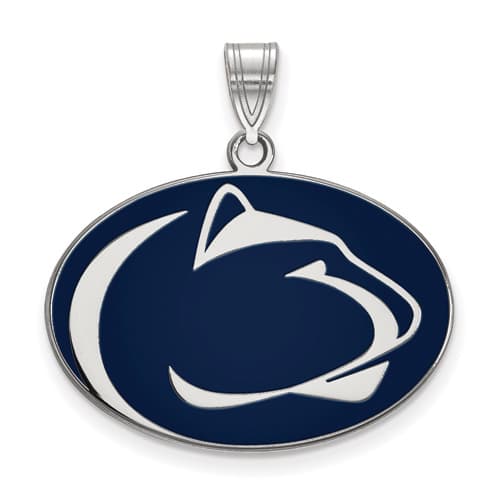 Large Unisex Penn State University Enamel Pendant - image 