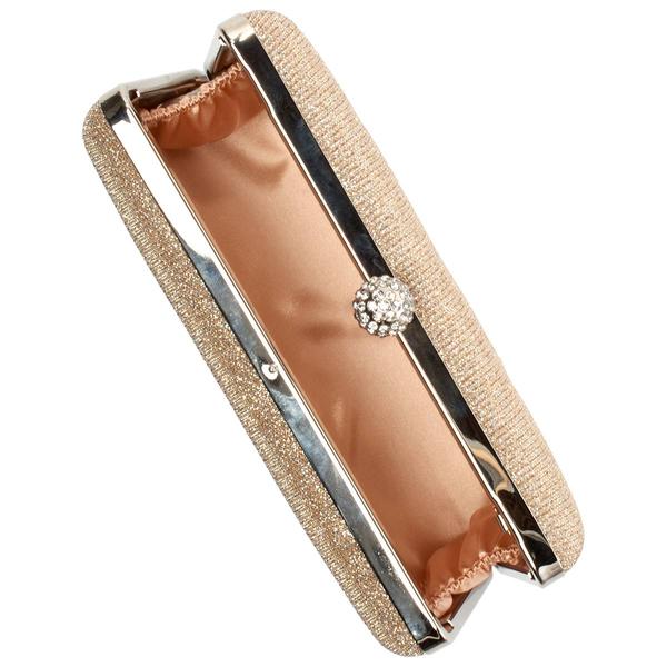 D''Margeaux Shimmer Evening Clutch With Chain