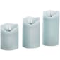 One Touch LED Pillar Candles - Set of 3 - image 1