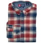 Mens Chaps Long Sleeve Stretch Flannel Shirt - Moonlight - image 1