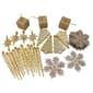 Northlight Seasonal 125ct Champagne Gold Shatterproof Ornaments - image 2