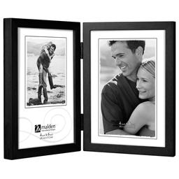 Malden Double Vertical Concepts Black Frame - 4x6