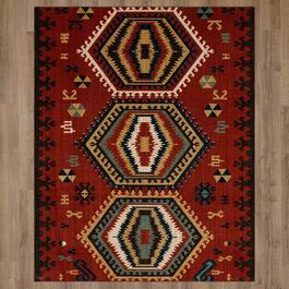Mohawk Home Kana Red Accent Rug