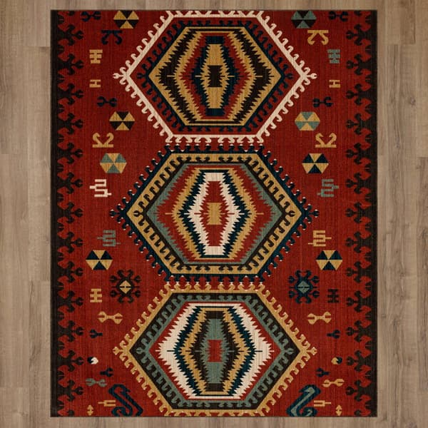 Mohawk Home Kana Red Accent Rug